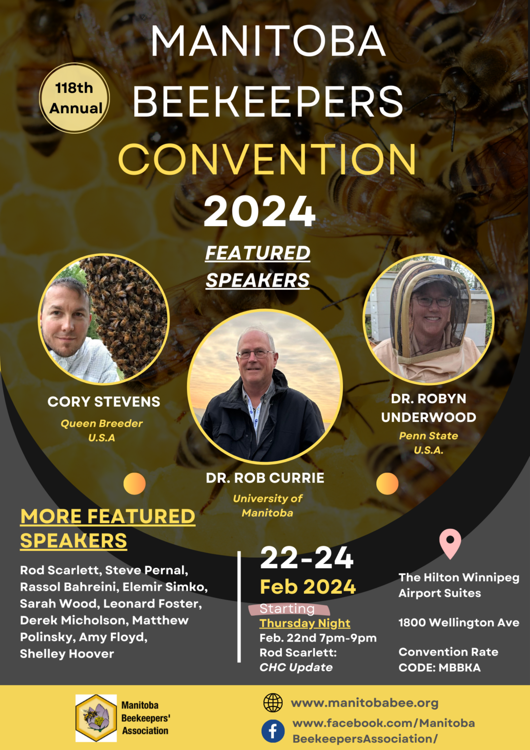 2024 Manitoba Beekeepers Convention Manitoba Beekeepers' Association