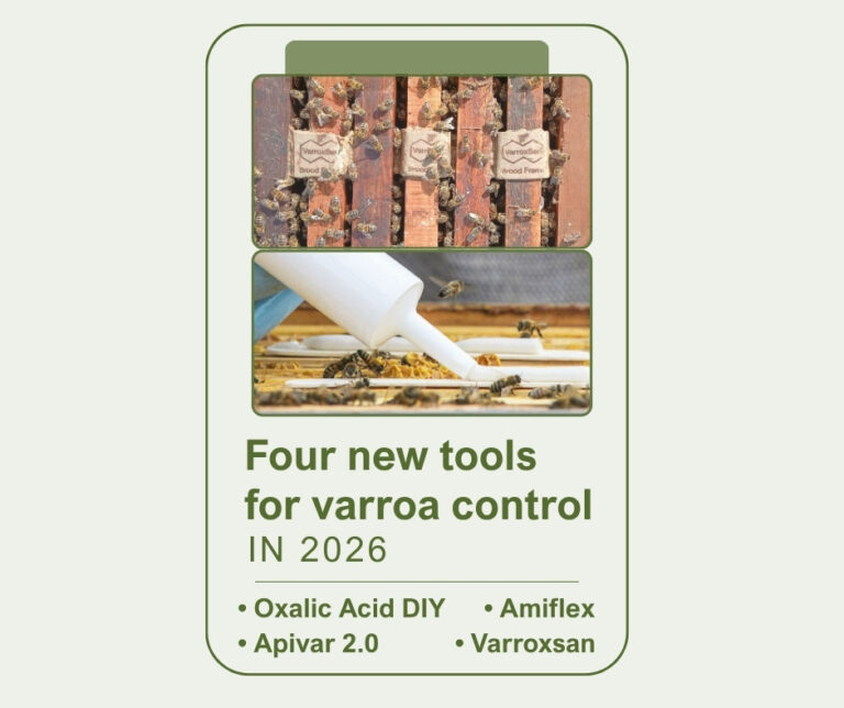 Four New Tools for Varroa Control in 2026
